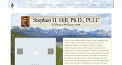 Desktop Screenshot of hillpsychology.com